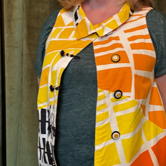 Anthropology by An original by:
Janet Becker jacket west size L - Picture 11 of 14